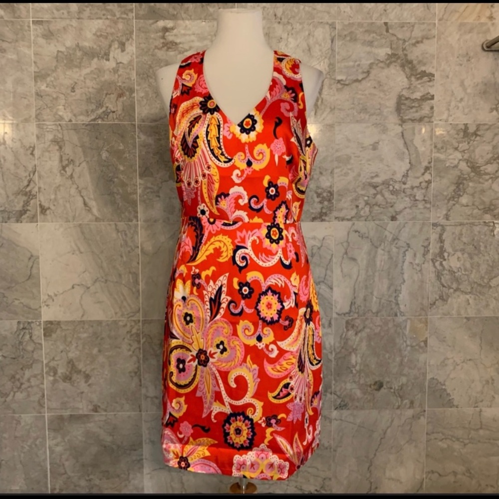 JB by Julie Brown Paisley Red Dress!